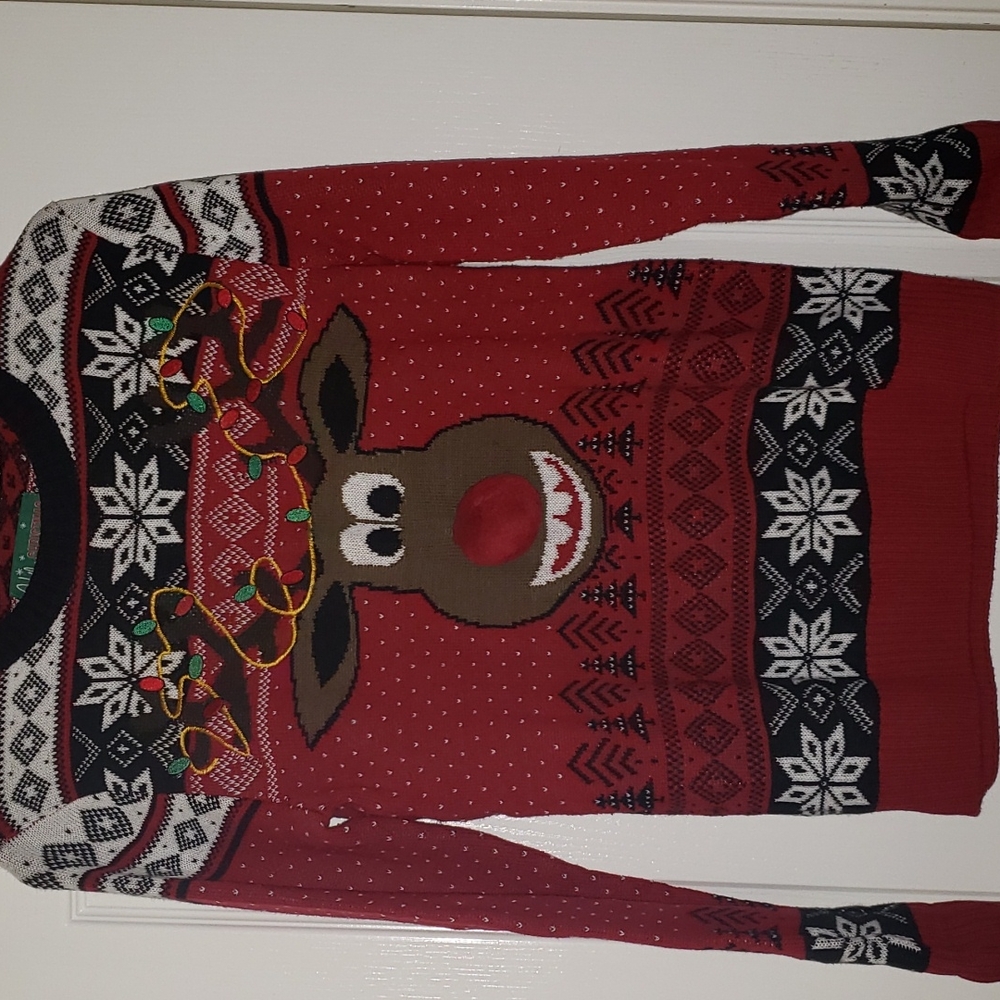 Rudolph Ugly Christmas sweater